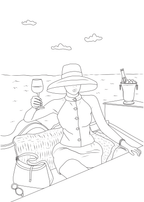 EuroSummer - fargeleggingsbok